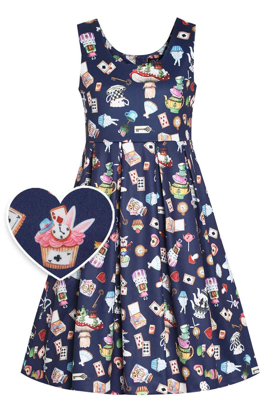 Alice in wonderland swing dress best sale