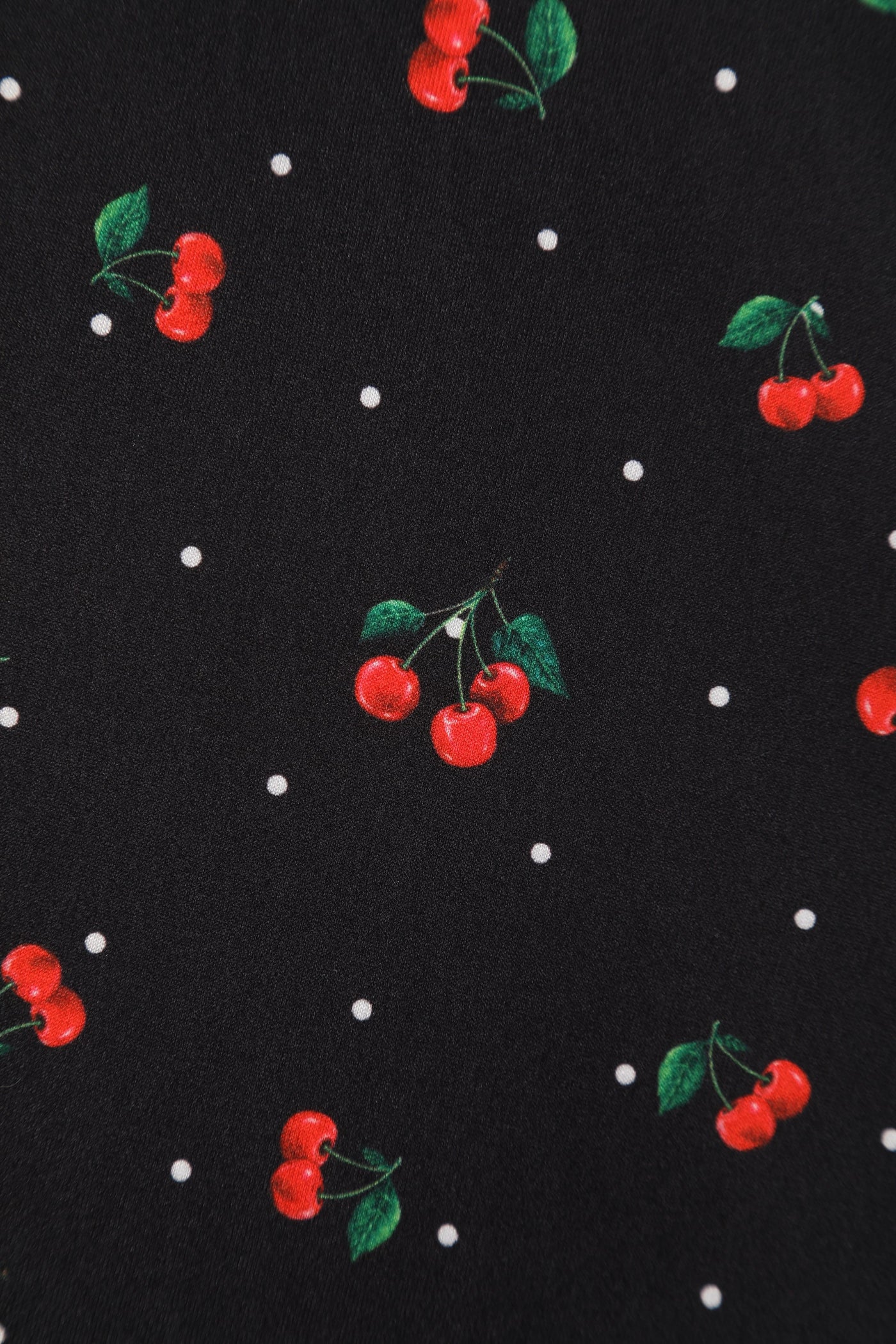 Retro Black Cherry Tea Dress