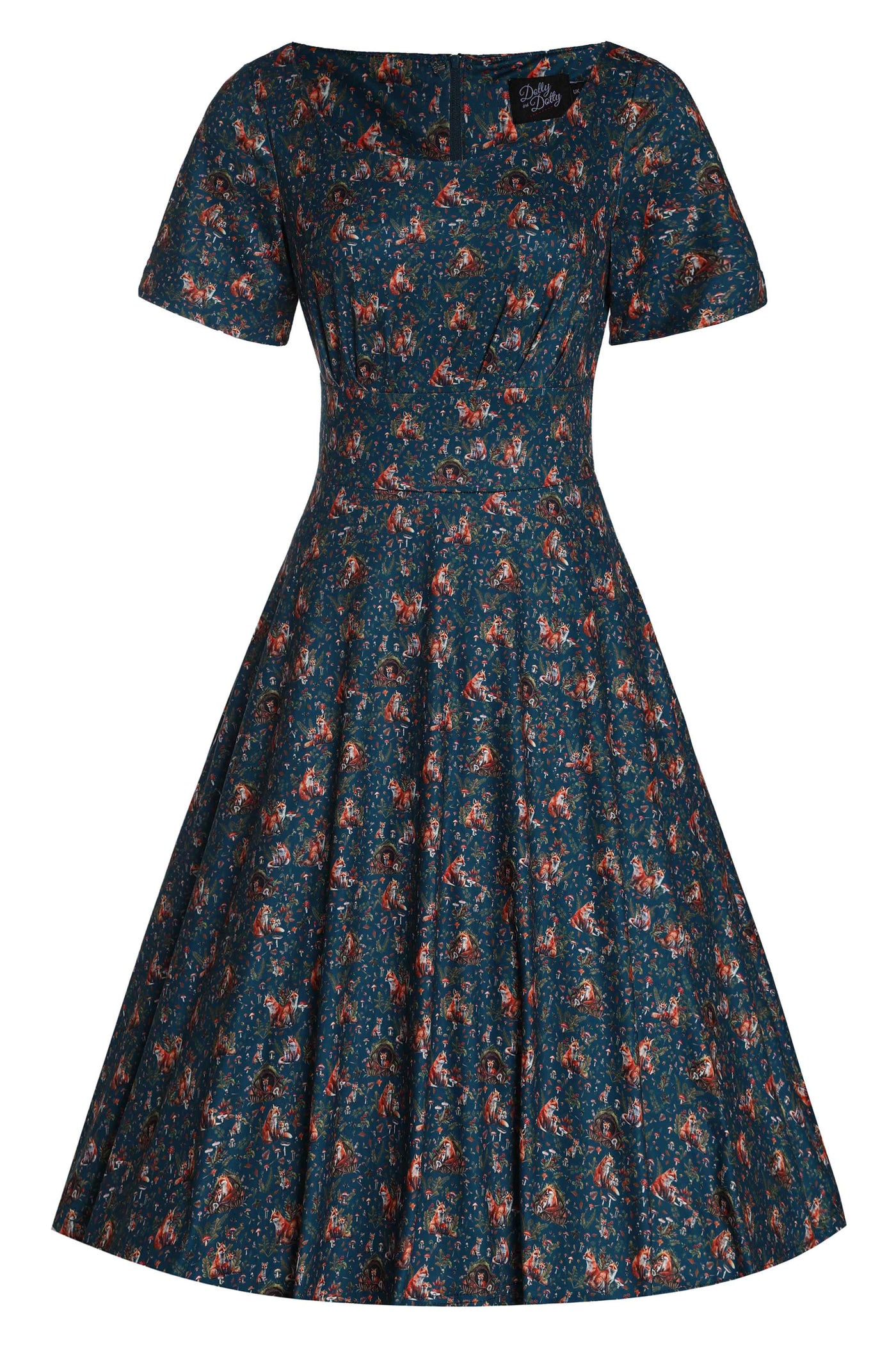 Fox Den Print Dress