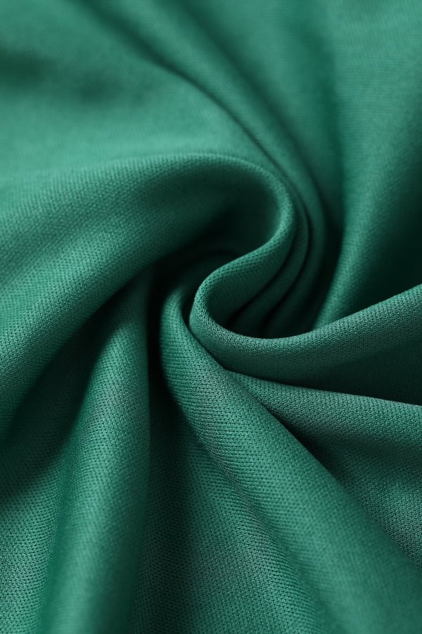 Close up view of Fluffy Net Petticoat 25.5” In Emerald Green