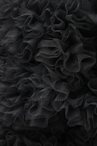 Fluffy Net Petticoat 25.5” In Black