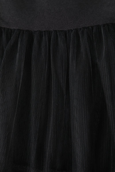 Fluffy Net Petticoat 25.5” In Black