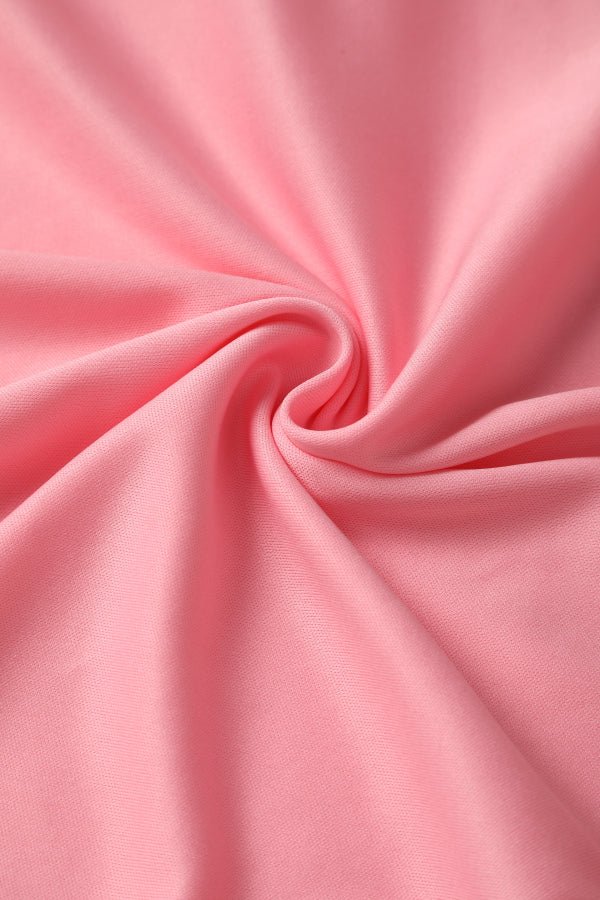 Close up view of Fluffy Net Petticoat 25.5” In Pastel Pink