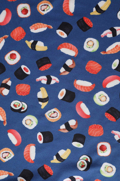 Close up view of Sushi & Sashimi Flared Dress