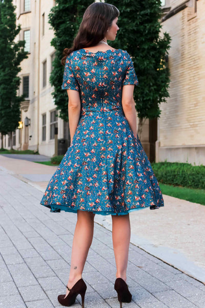 Fox Den Print Dress