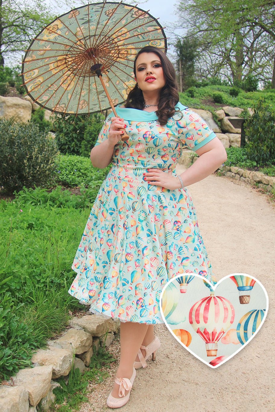 Hot Air Balloon Swing Dress