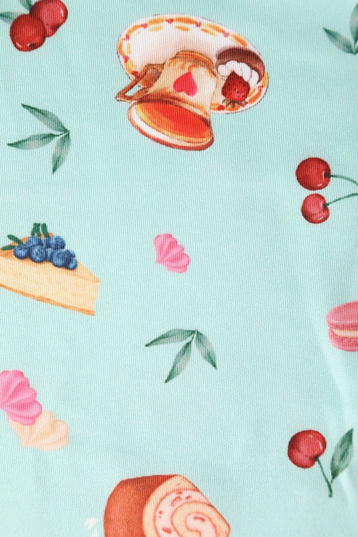 Close up view of Kids Afternoon Tea Swing Dress