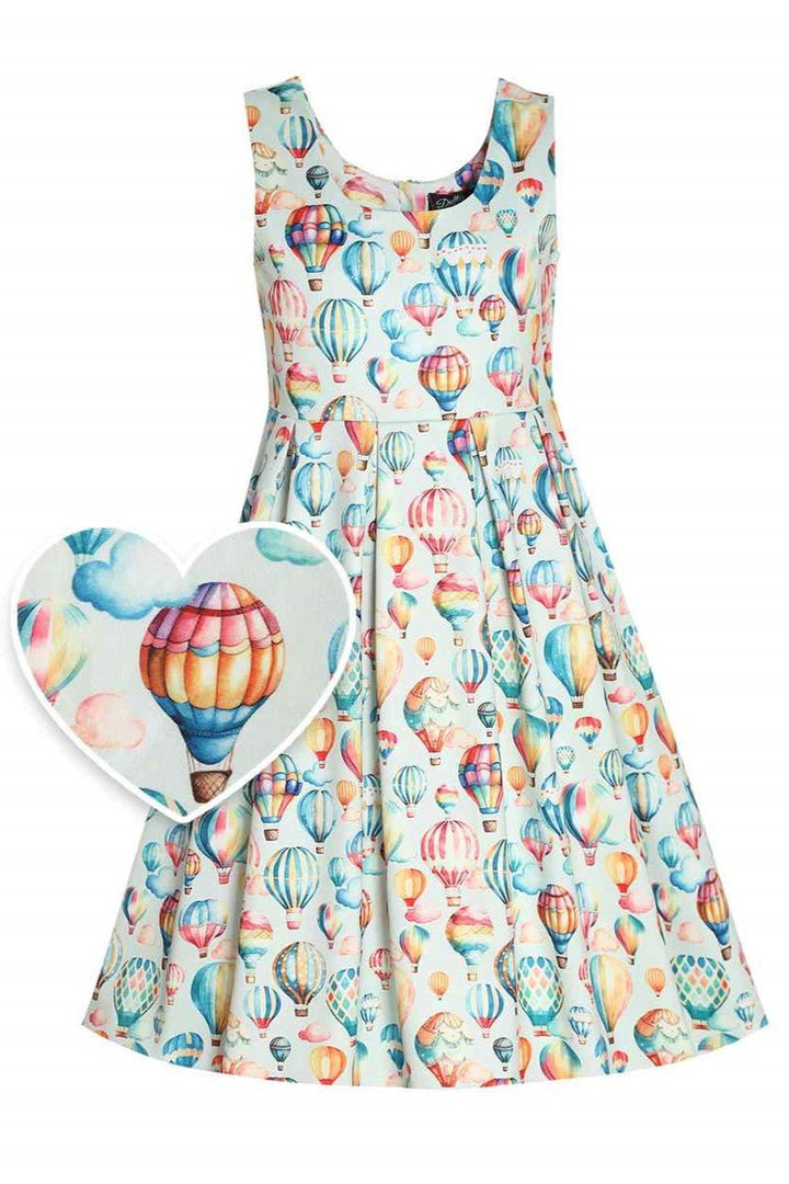 Kids Amanda Hot Air Balloon Swing Dress