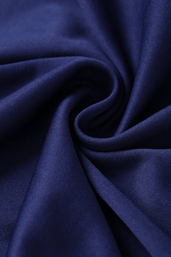 Close up view of Fluffy Net Petticoat 25.5” In Navy Blue