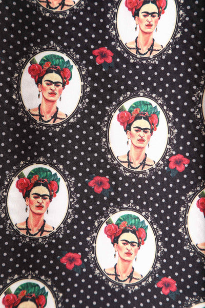 Close up view of Frida Off Shoulder Dress