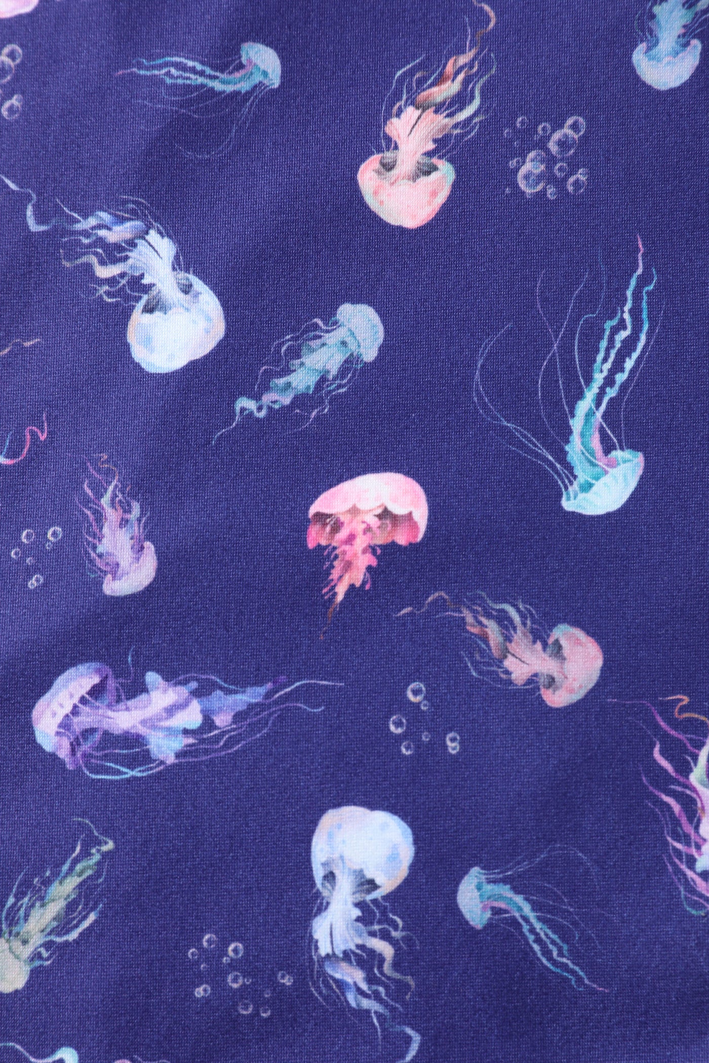 Purple Jellyfish Sleeved Dress