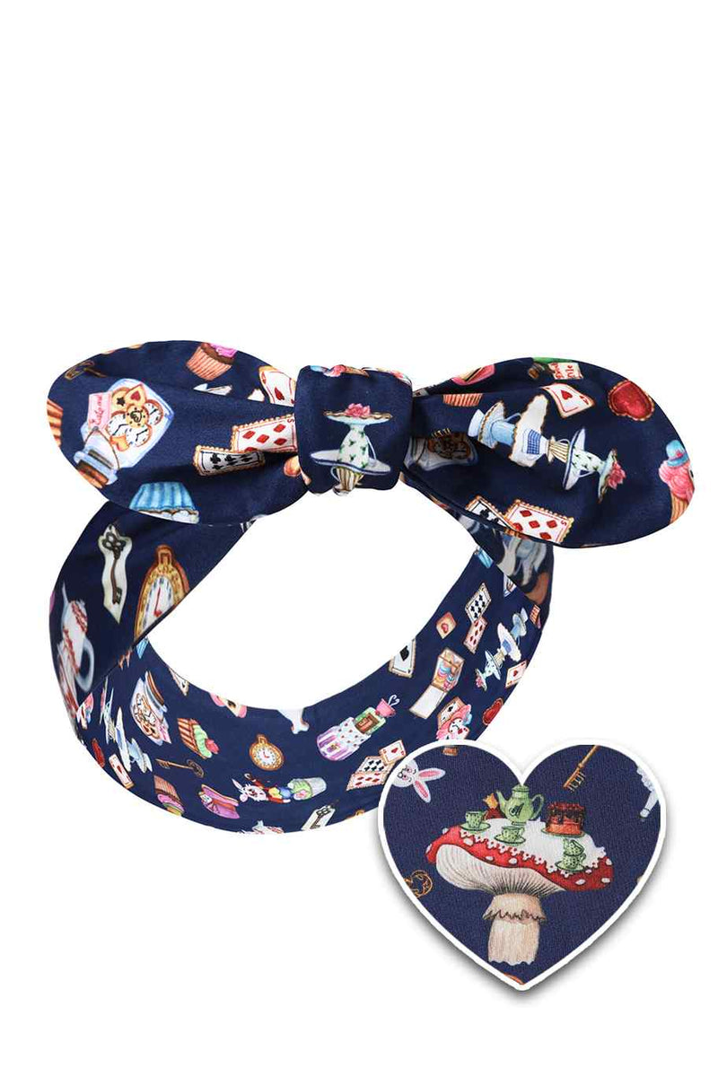 Tie Knot Alice In Wonderland Headband