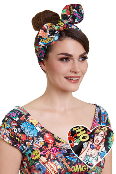 Retro Pop Art Headband