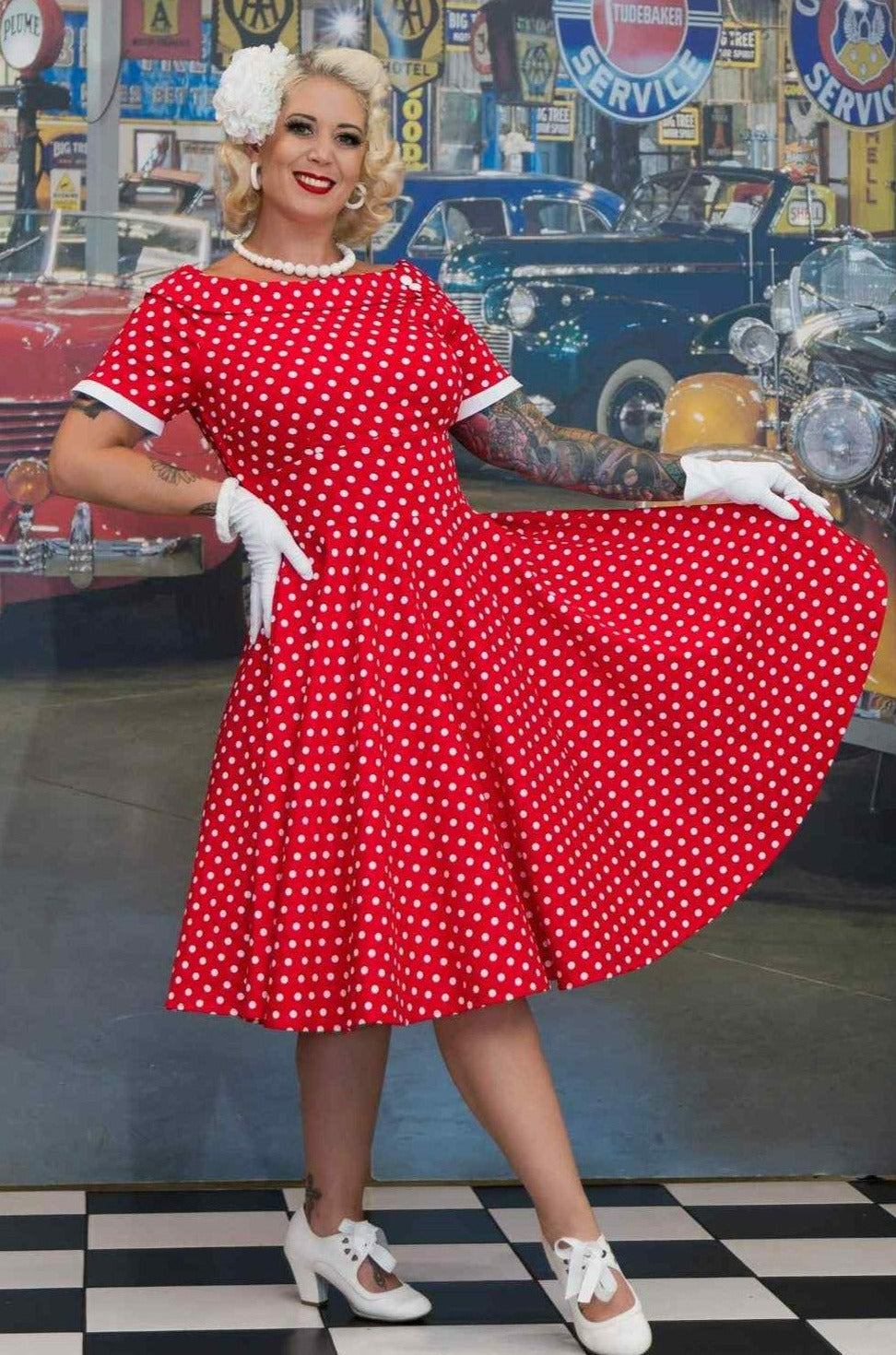 1950's Style Retro Dresses UK by Dolly and Dotty