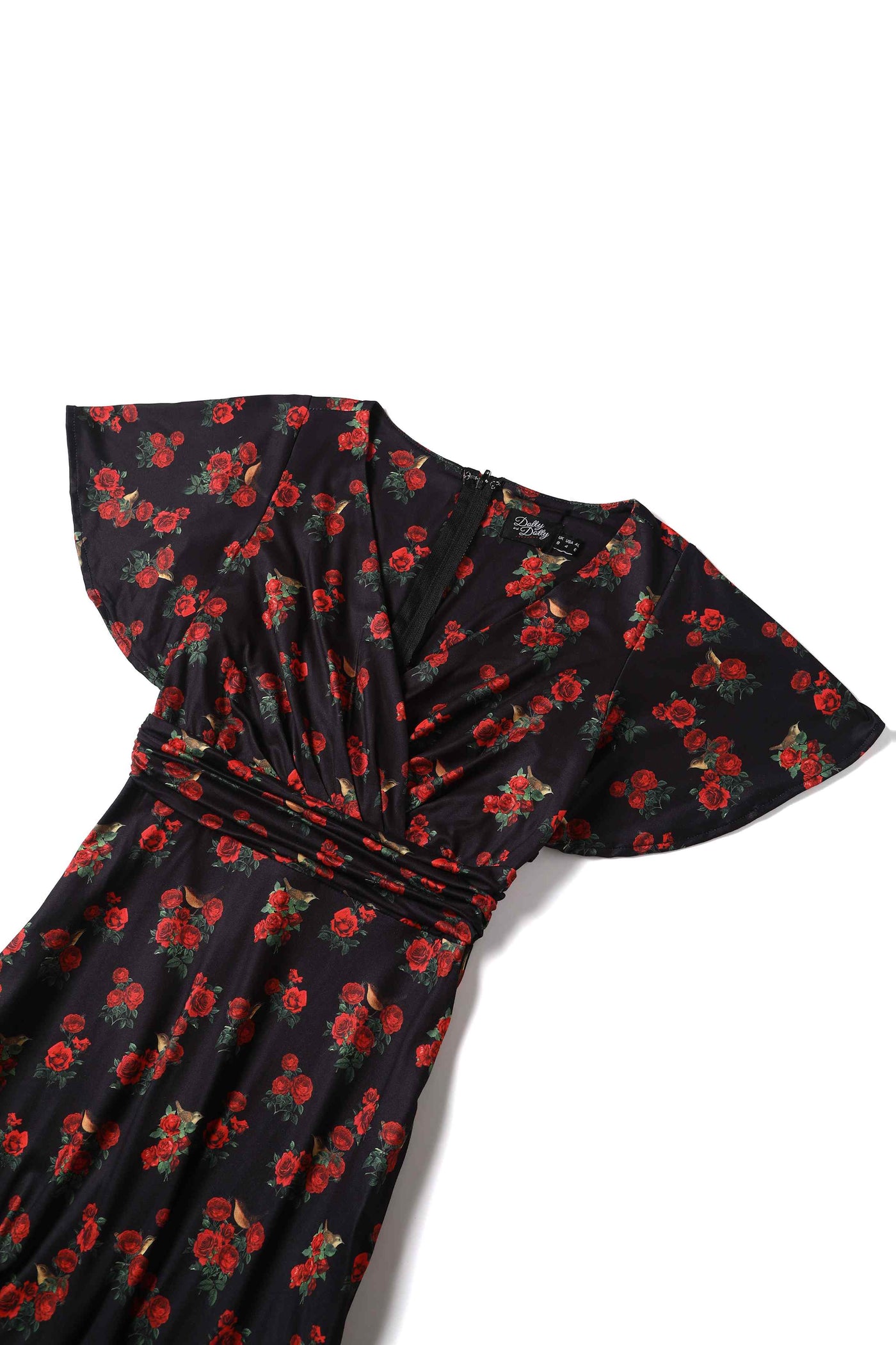 Bird print dress anthropologie best sale